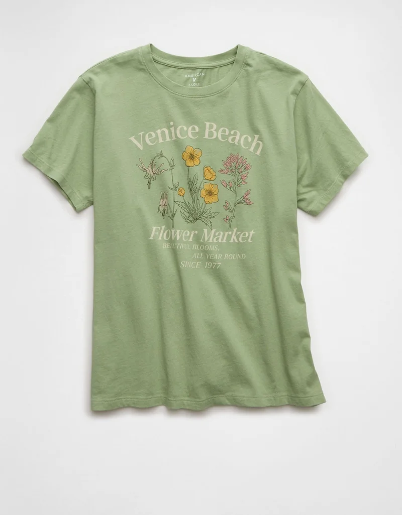 American Eagle  AE Everyday Graphic T-Shirt for Women | Best Price UAE